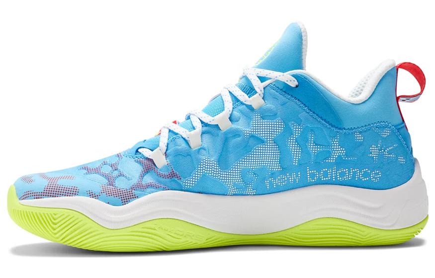 Кроссовки унисекс New Balance Two Wxy V3 Summer, синий-зеленый