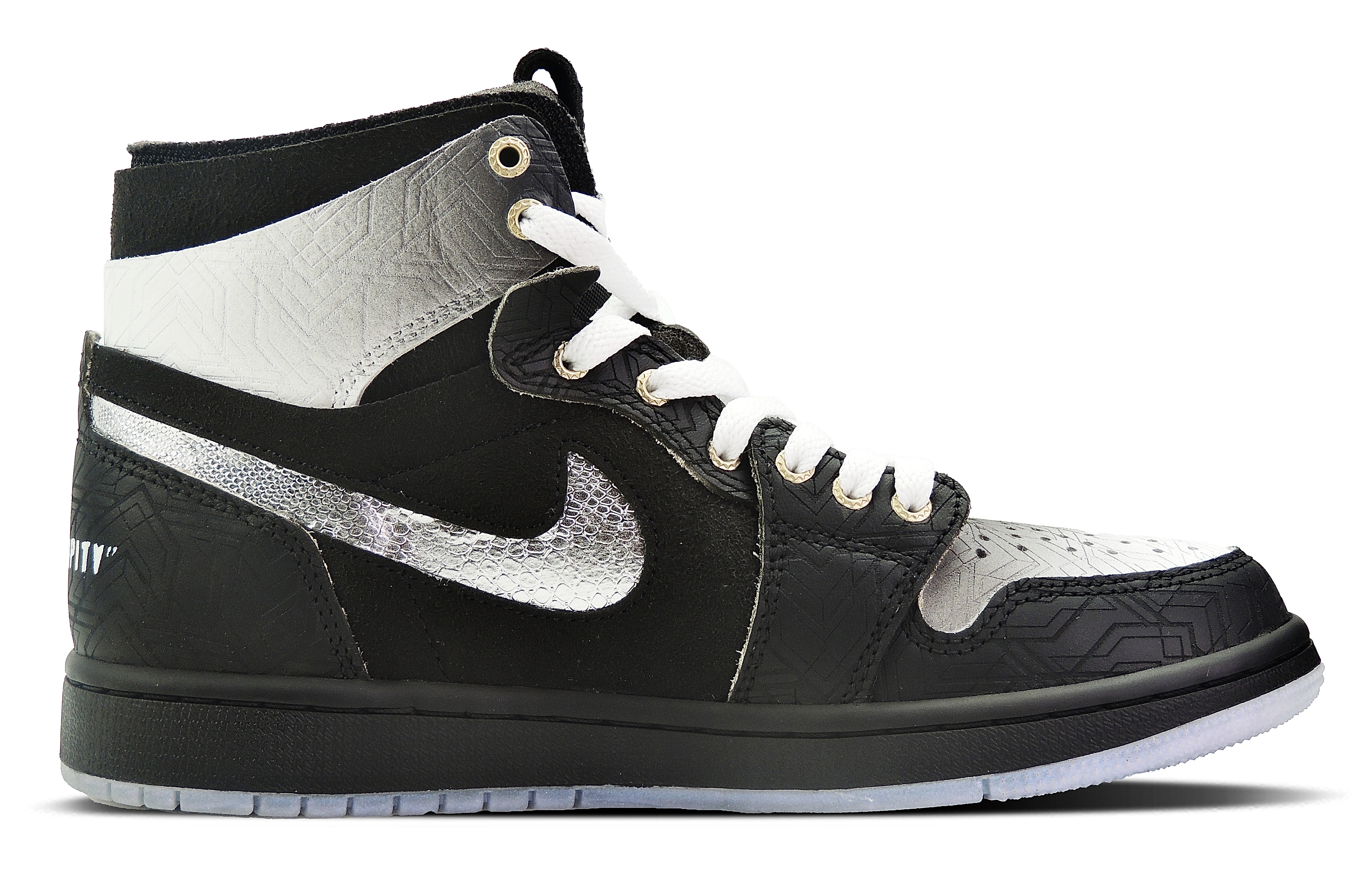 Кеды унисекс Jordan Air Jordan 1 Shadow High-Top Vintage черные, 38.5 EU