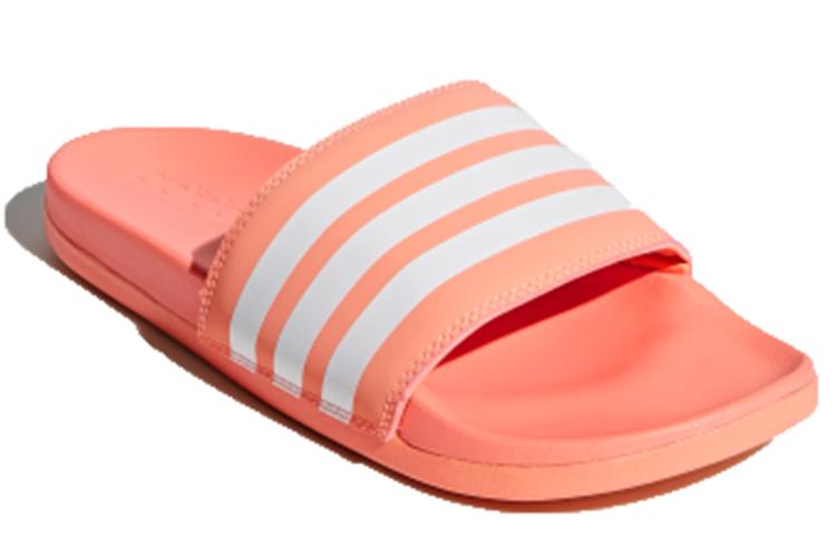 Шлепанцы женские Adidas Adilette Comfort коралловые, 38 EU