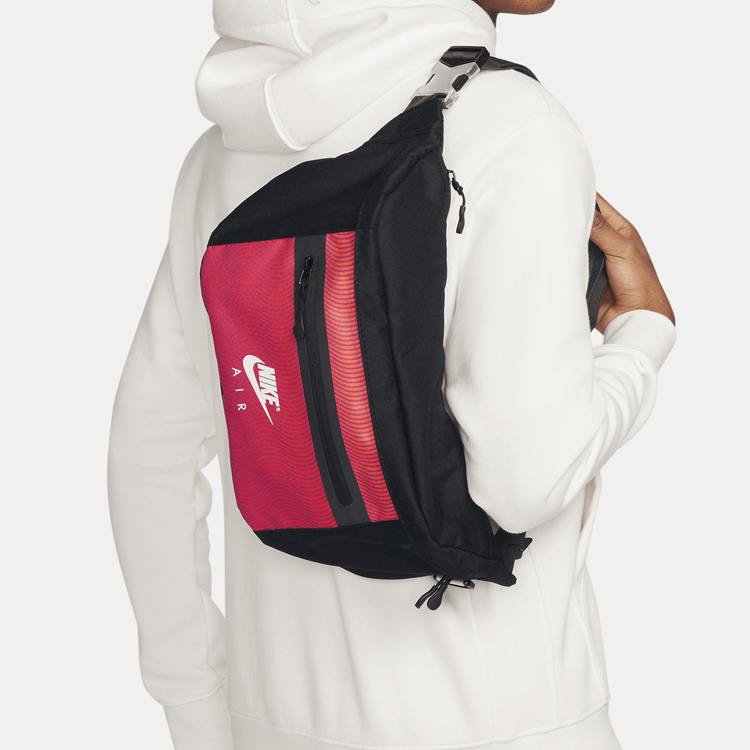 Сумка унисекс Nike Elemental черно-красная