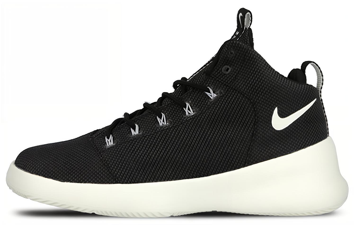Кроссовки мужские Nike Hyperfr3sh Print N7 High Top белые и черные, 42.5 EU