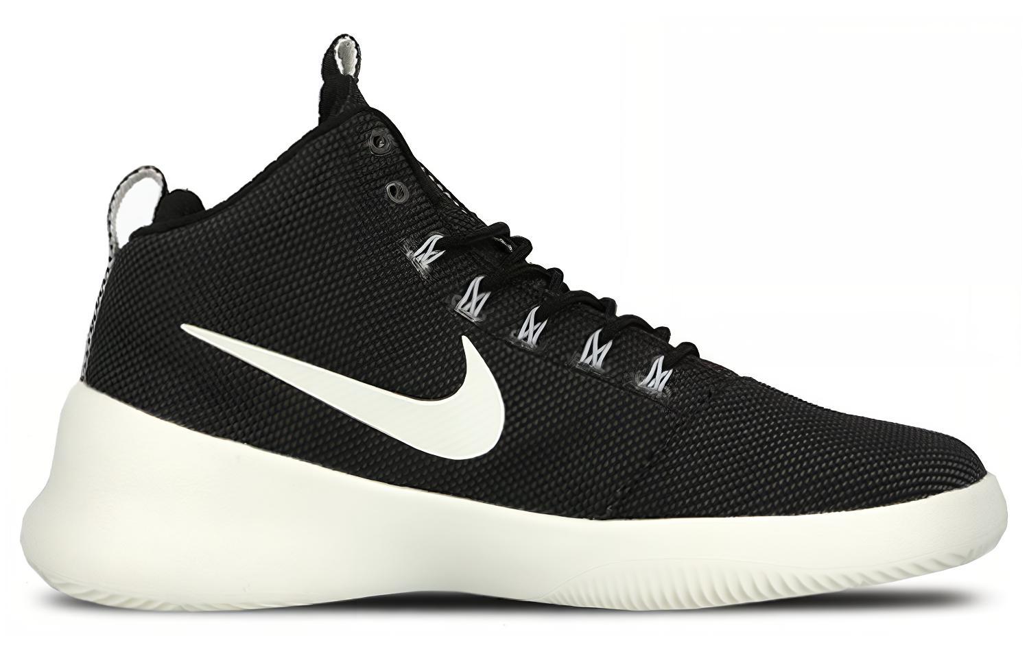 Кроссовки мужские Nike Hyperfr3sh Print N7 High Top белые и черные, 42.5 EU