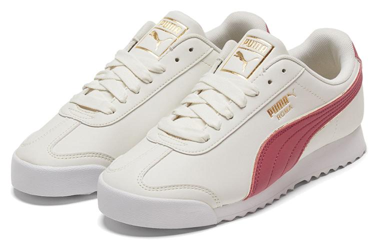 Кроссовки женские PUMA Roma Wabi sabi белые/красные, 40 EU