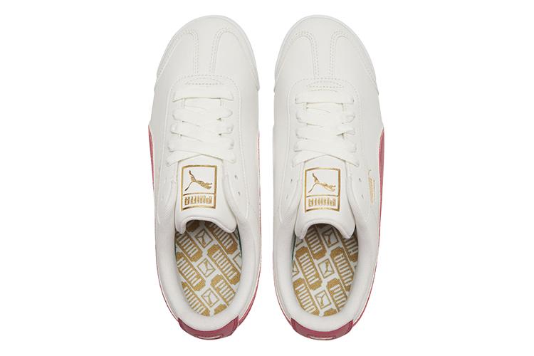 Кроссовки женские PUMA Roma Wabi sabi белые/красные, 40 EU