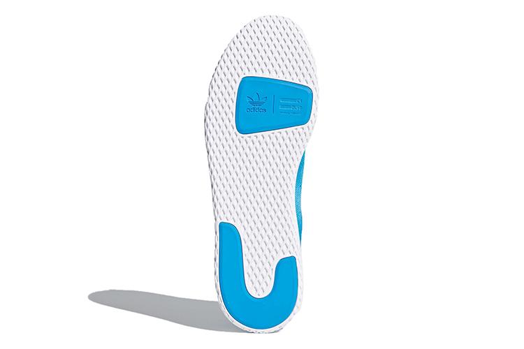 Кроссовки унисекс Adidas Pharrell X Tennis Hu Holi ярко-синие, 41 1/3 EU