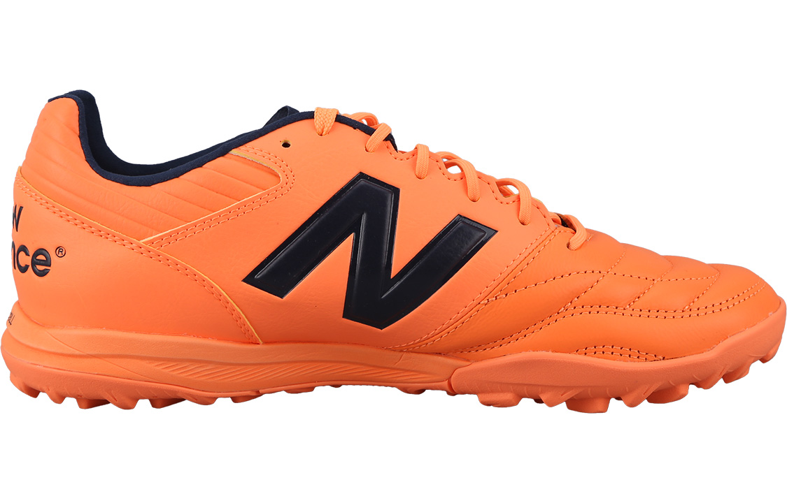 Бутсы унисекс New Balance 442 Pro Tf V2 оранжевые, 38.5 EU
