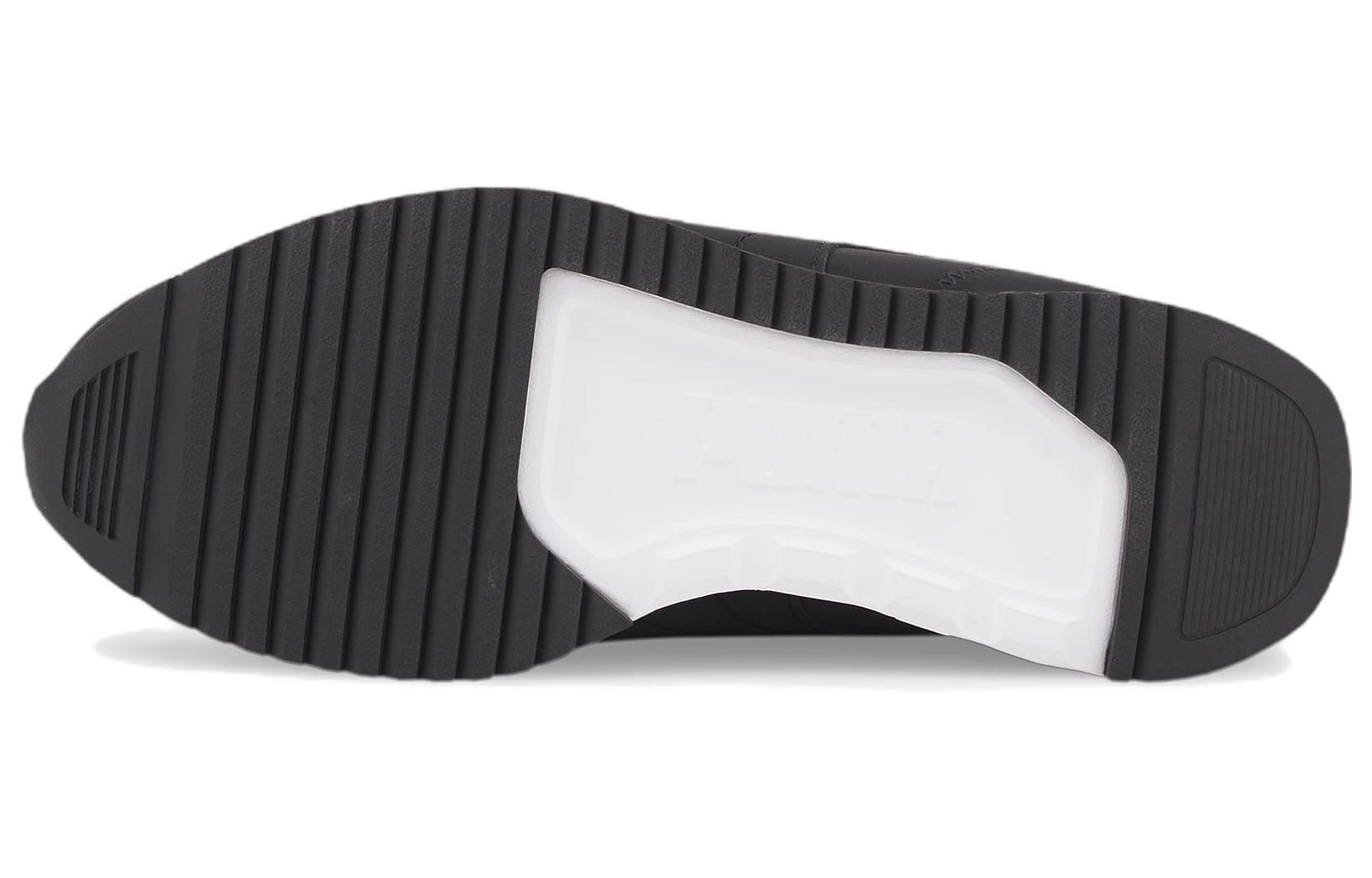 Кроссовки женские PUMA R78 Raw Metallics черные, 37 EU