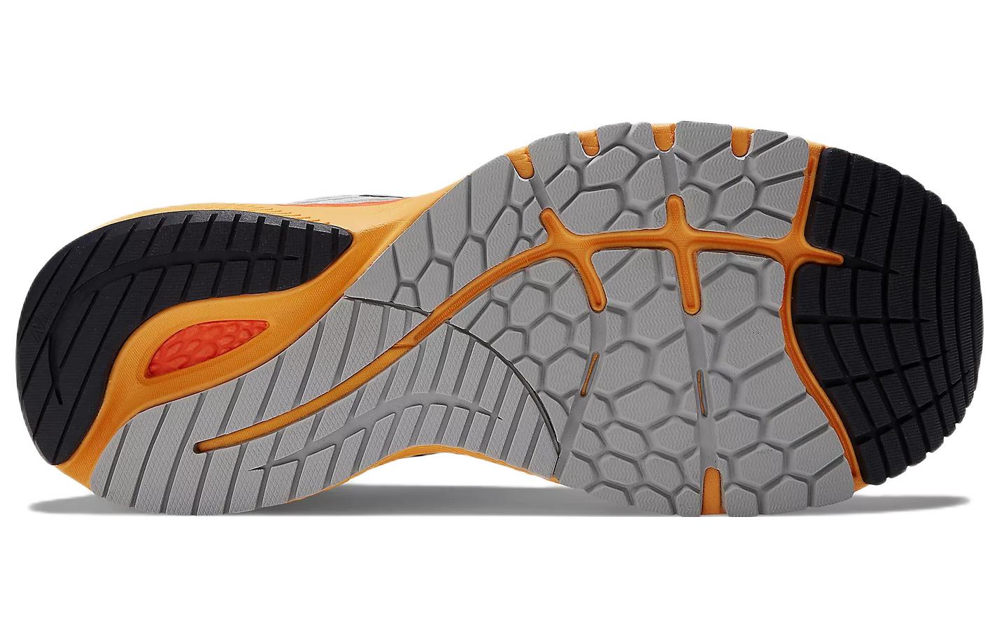 Кроссовки мужские New Balance 860 V12 белые, ярко-абрикосовые, 41.5 EU