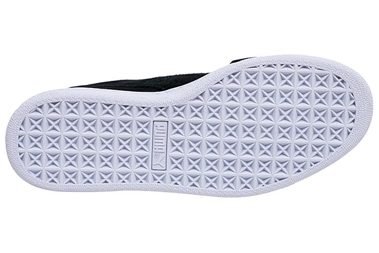 Кеды женские PUMA Suede Heart VR черные/белые, 37 EU