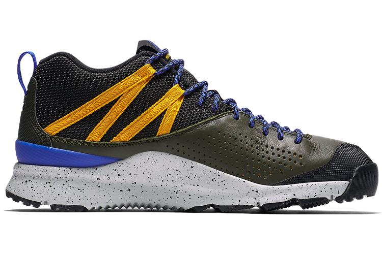 Спортивные ботинки унисекс Nike Okwahn 2, sequoia racer blue yellow ochre, 43 EU