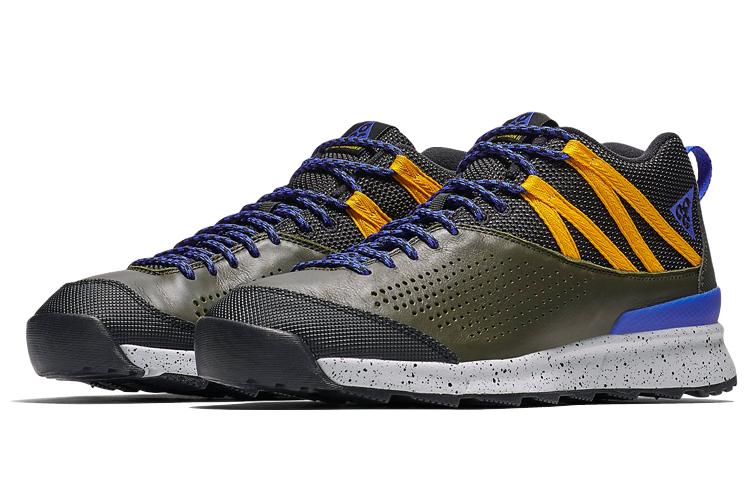 Спортивные ботинки унисекс Nike Okwahn 2, sequoia racer blue yellow ochre, 43 EU