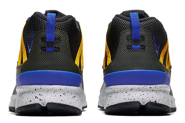 Спортивные ботинки унисекс Nike Okwahn 2, sequoia racer blue yellow ochre, 43 EU