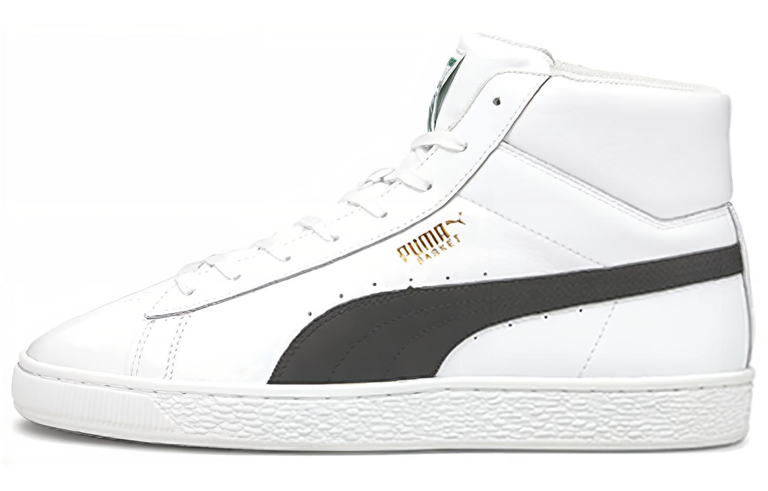 Кроссовки мужские PUMA Basket Mid Xxi черно-белые