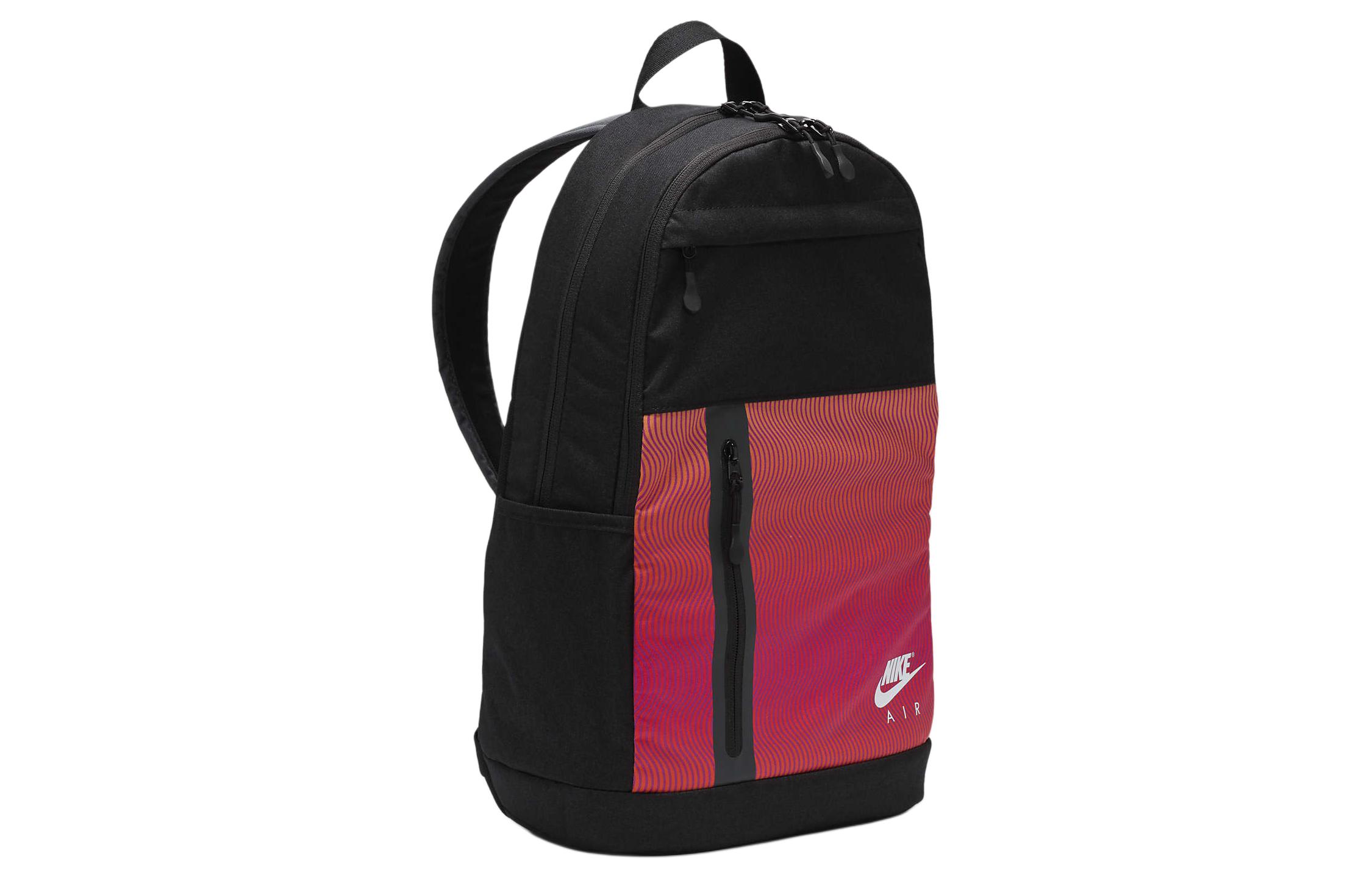 Рюкзак унисекс Nike Elemental черный и красный
