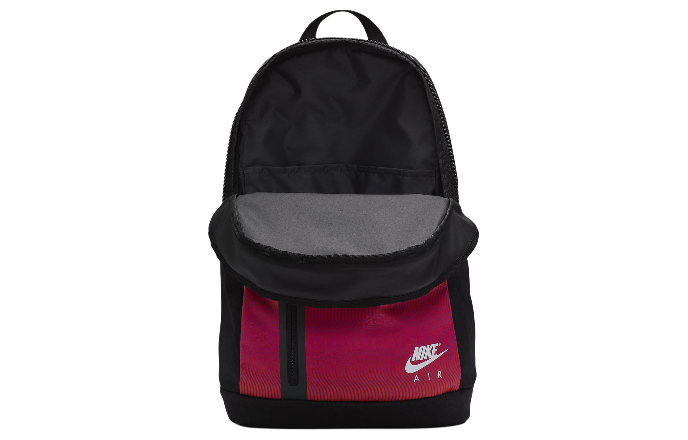Рюкзак унисекс Nike Elemental черный и красный