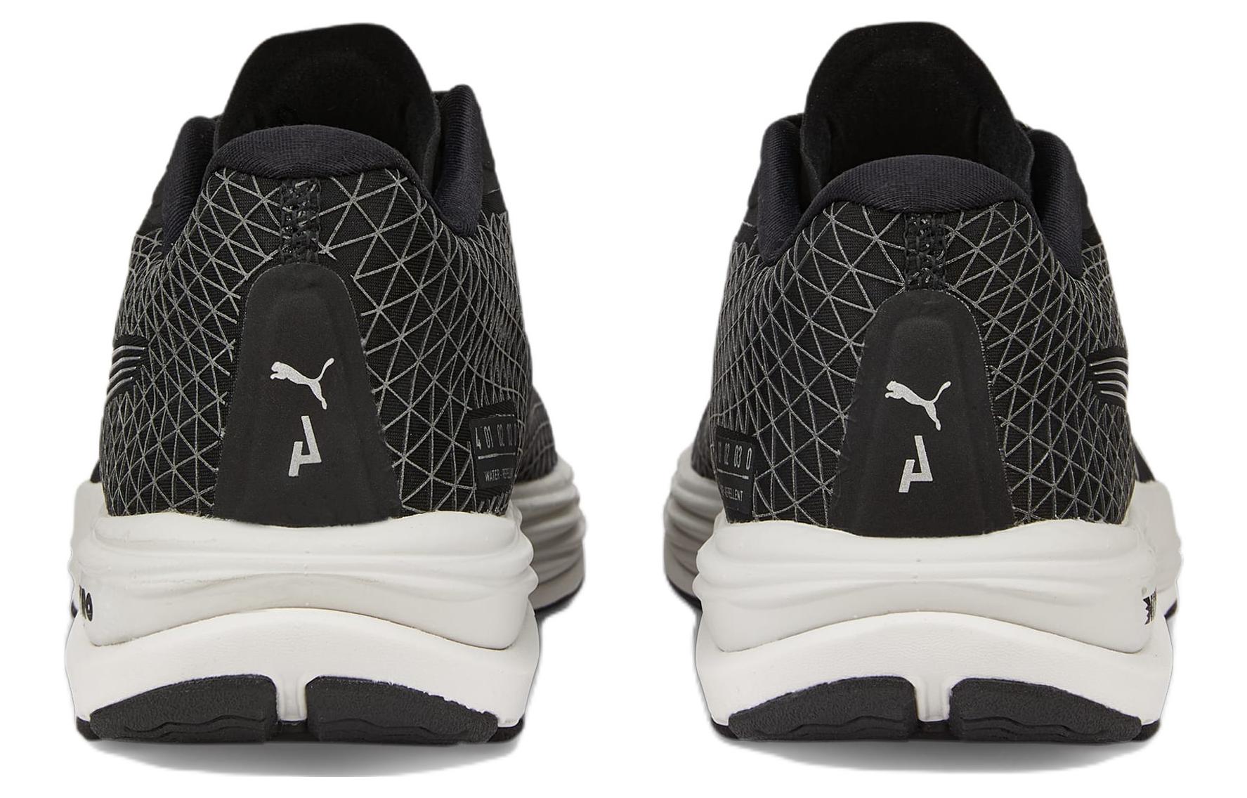 Кроссовки женские Puma Velocity Nitro 2 Wtr черно-белые, 35.5 EU