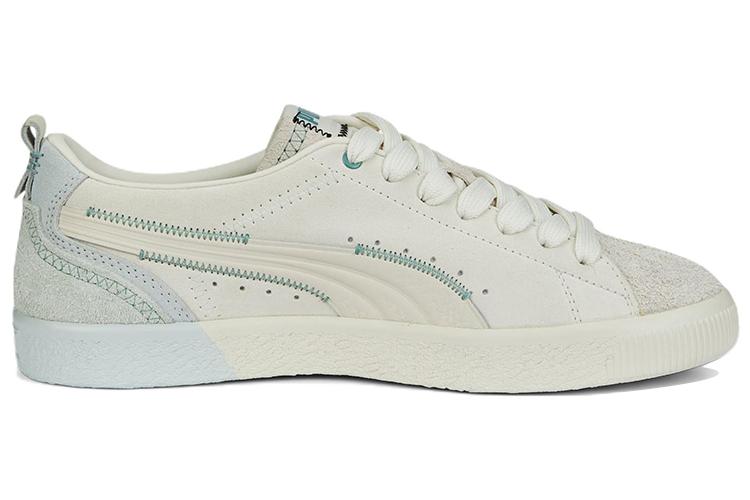 Кроссовки унисекс PUMA Suede Vintage Beautiful Flow кремово-синие, 43 EU