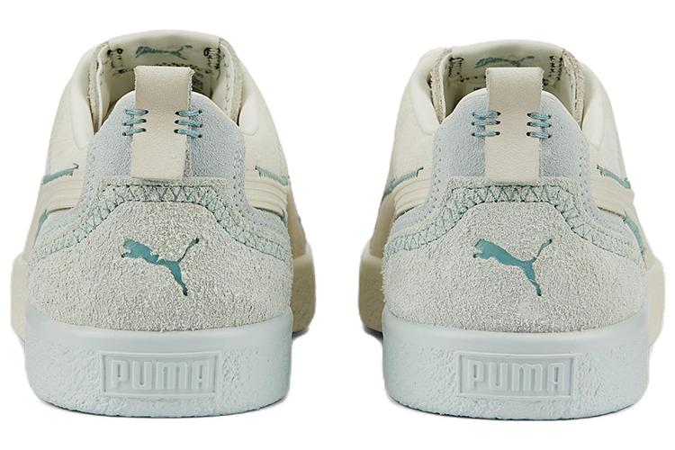 Кроссовки унисекс PUMA Suede Vintage Beautiful Flow кремово-синие, 43 EU