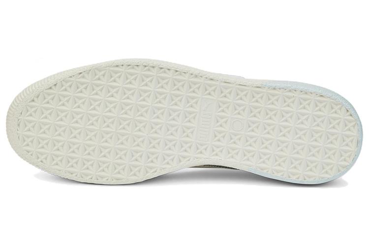 Кроссовки унисекс PUMA Suede Vintage Beautiful Flow кремово-синие, 43 EU