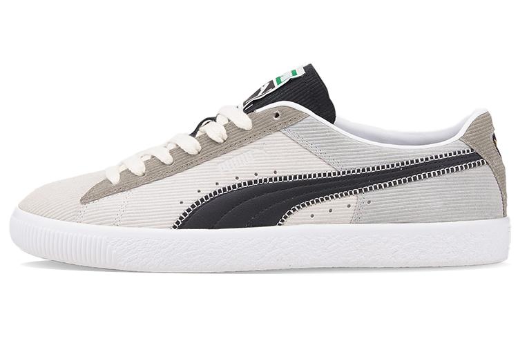 Кроссовки унисекс PUMA Suede Vintage Blocked белые, черные