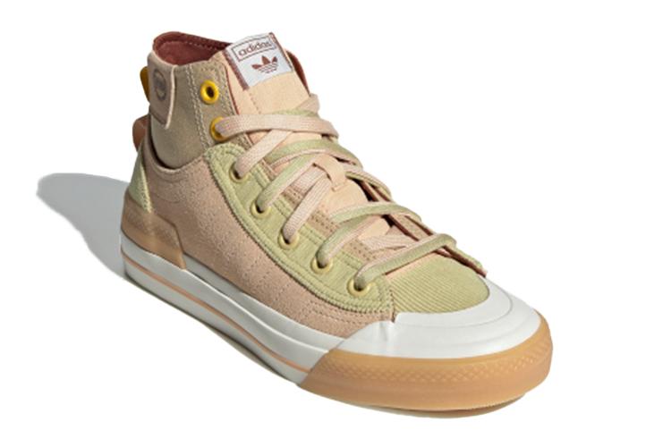 Кеды женские Adidas Nizza Hi Dl pink brown, 36 2/3 EU