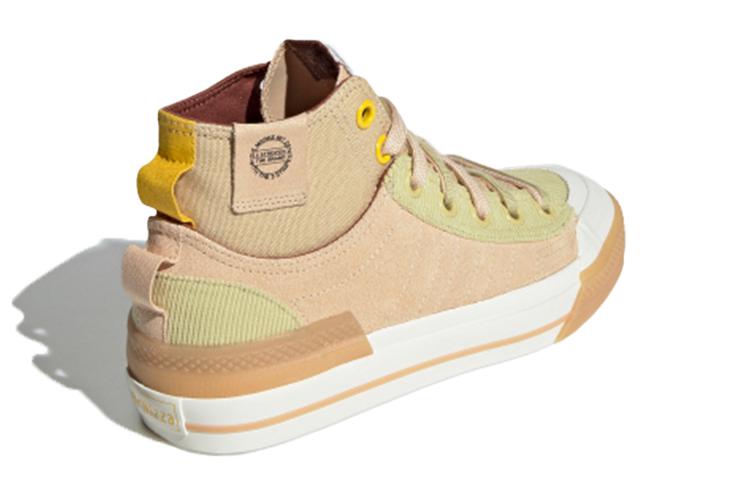 Кеды женские Adidas Nizza Hi Dl pink brown, 36 2/3 EU