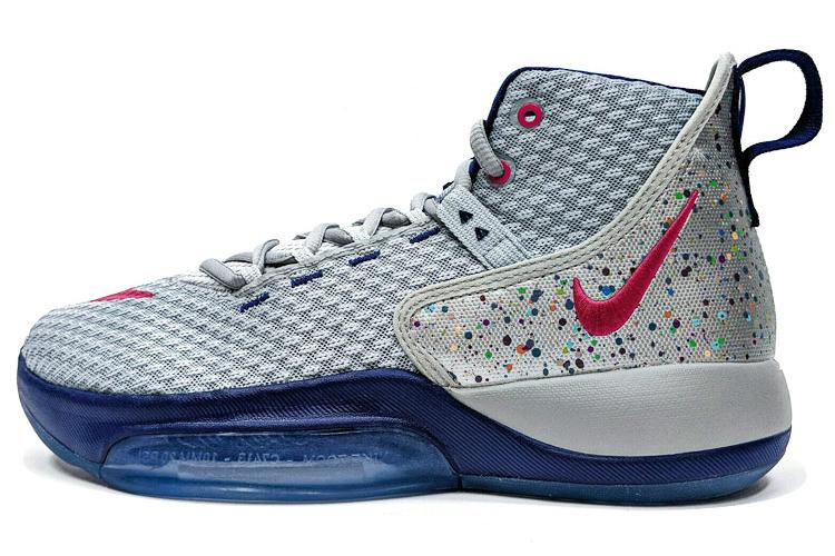 Кроссовки мужские Nike Zoom Rize Kay Yow серые, 43 EU