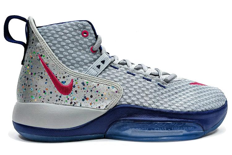 Кроссовки мужские Nike Zoom Rize Kay Yow серые, 43 EU