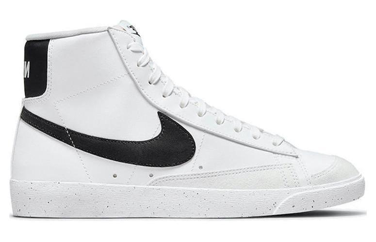 Кеды женские Nike Blazer Mid 77 Next Nature белые, черные, 36.5 EU