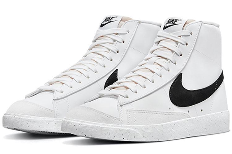 Кеды женские Nike Blazer Mid 77 Next Nature белые, черные, 36.5 EU