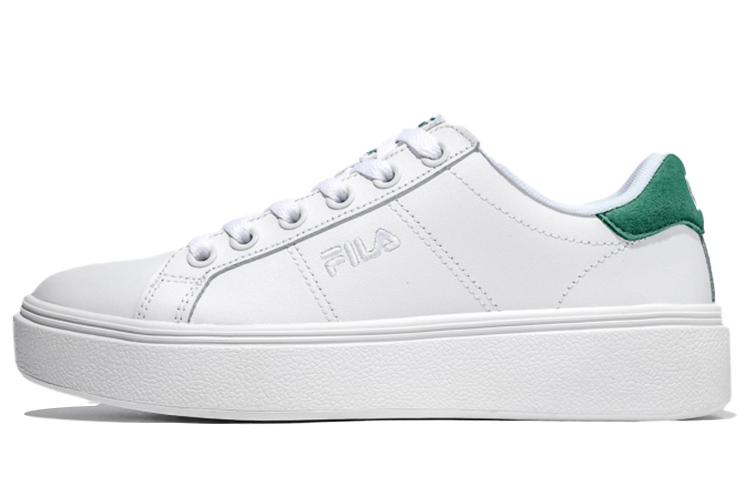 Спортивные кеды унисекс FILA Court Plumpy белые/зелёные, 260 EU