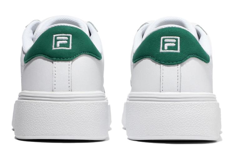 Спортивные кеды унисекс FILA Court Plumpy белые/зелёные, 260 EU