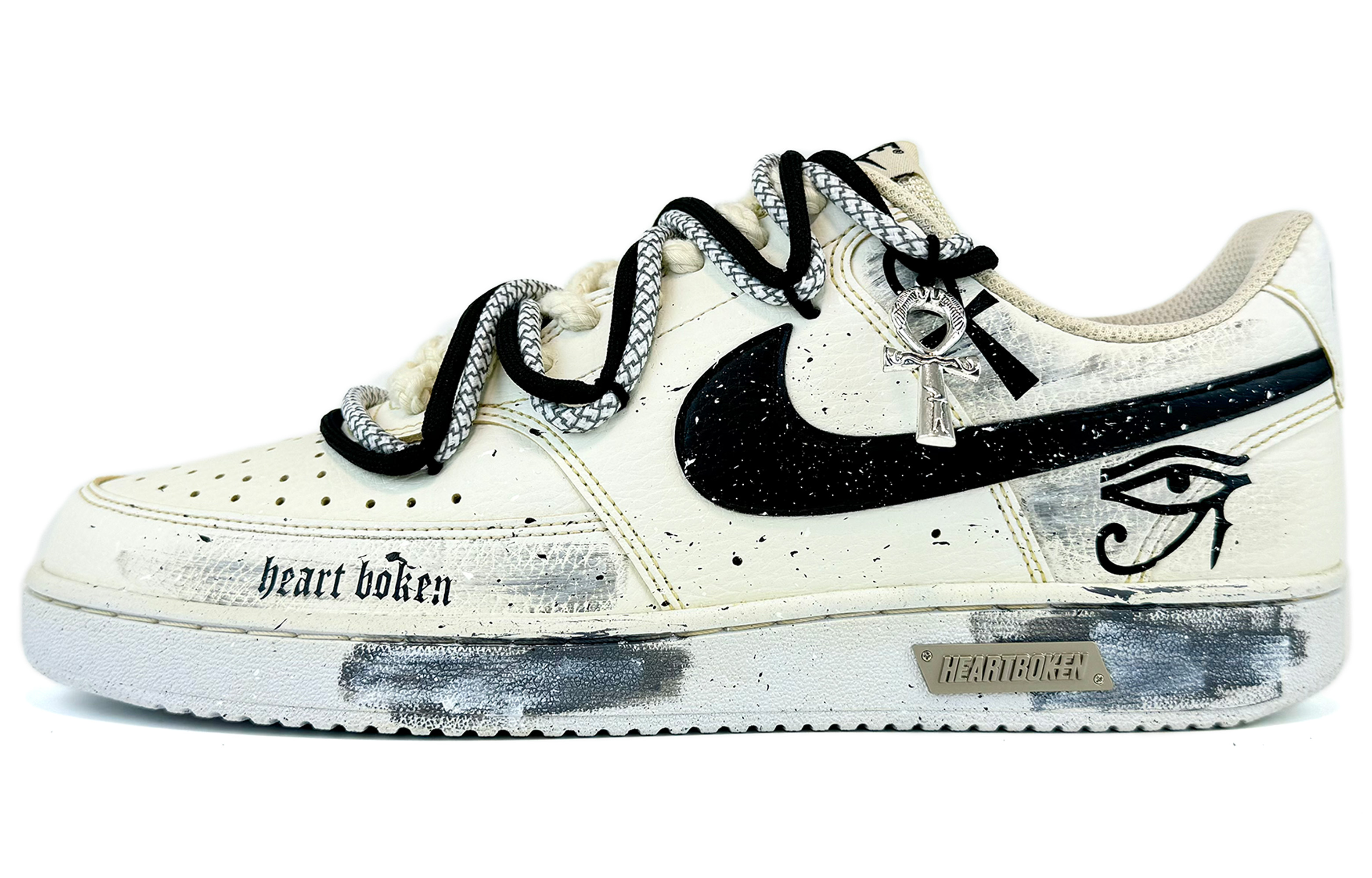 Кеды женские Nike Court Vision 1 Low-Top ivory, 38.5 EU