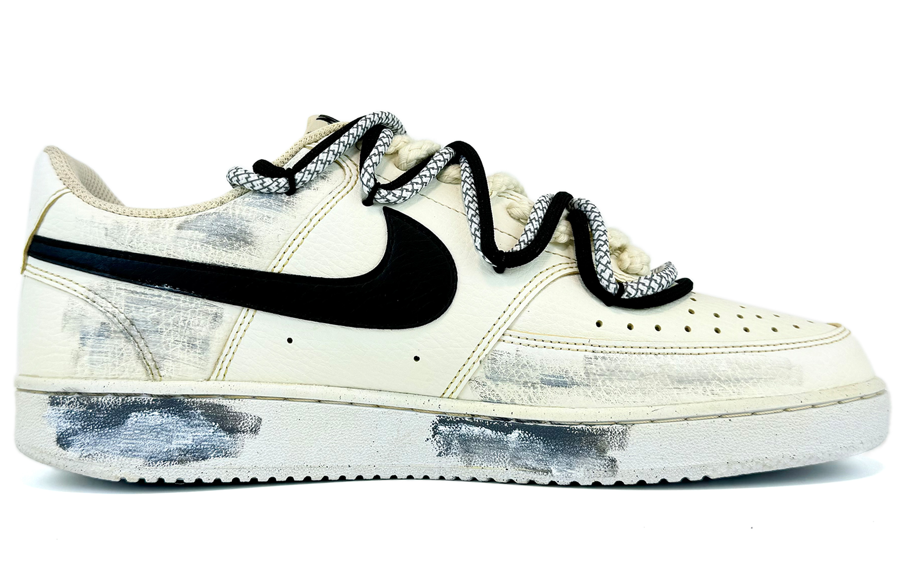 Кеды женские Nike Court Vision 1 Low-Top ivory, 38.5 EU