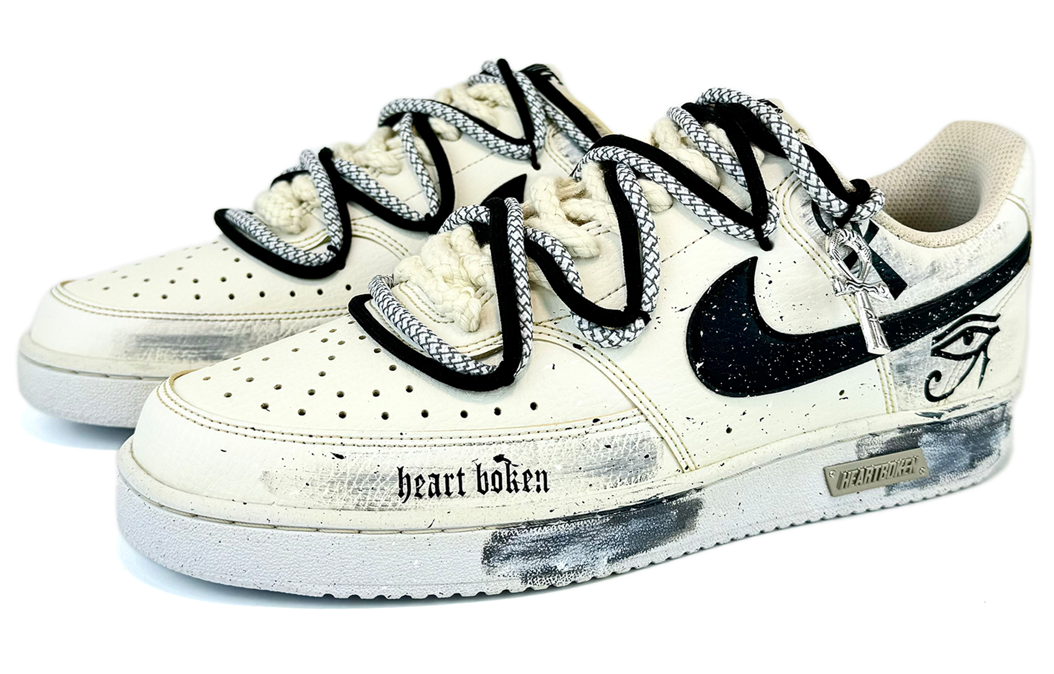 Кеды женские Nike Court Vision 1 Low-Top ivory, 38.5 EU