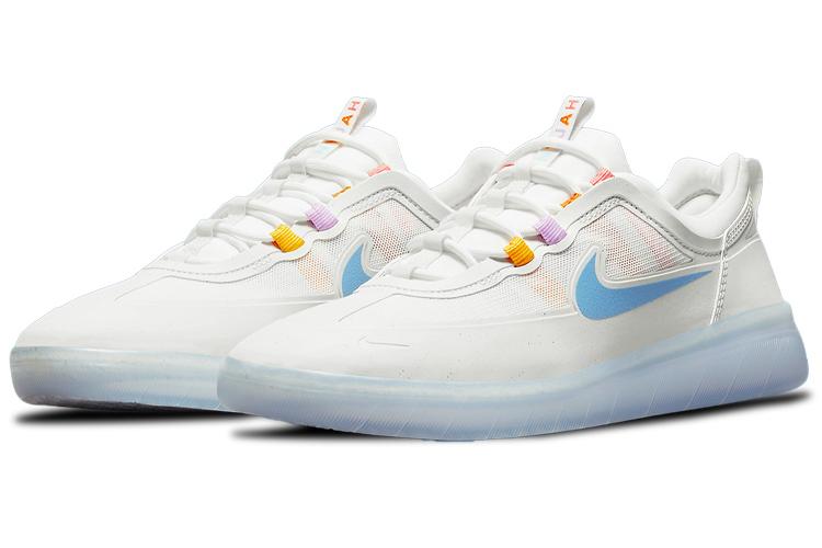 Кроссовки мужские Nike Nyjah Free 2 SB summit white coast, 44 EU