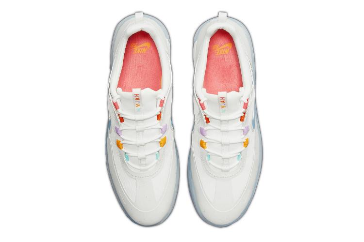 Кроссовки мужские Nike Nyjah Free 2 SB summit white coast, 44 EU