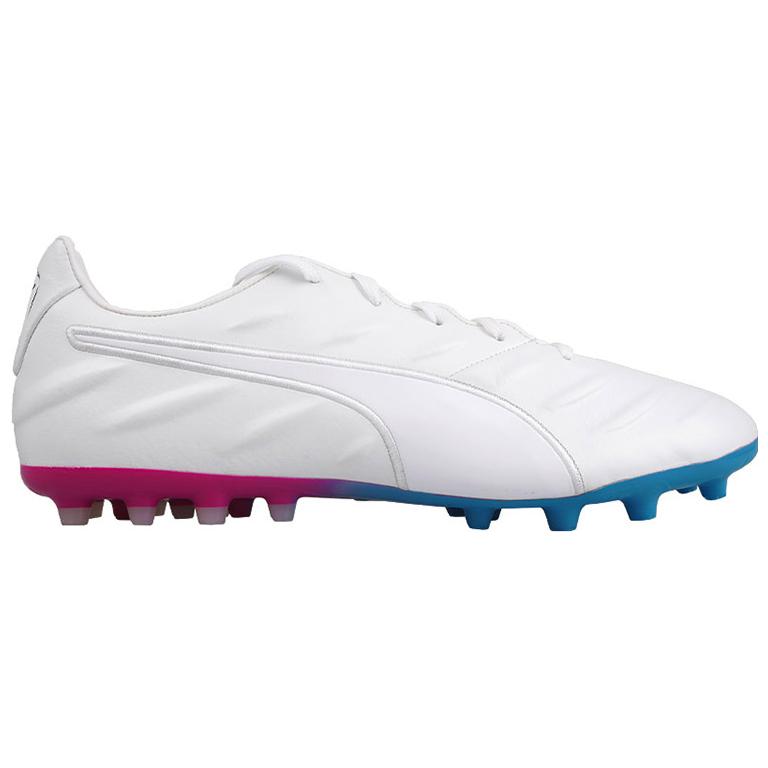Футбольные бутсы мужские PUMA King Pro 21 Mg белые, 40 EU