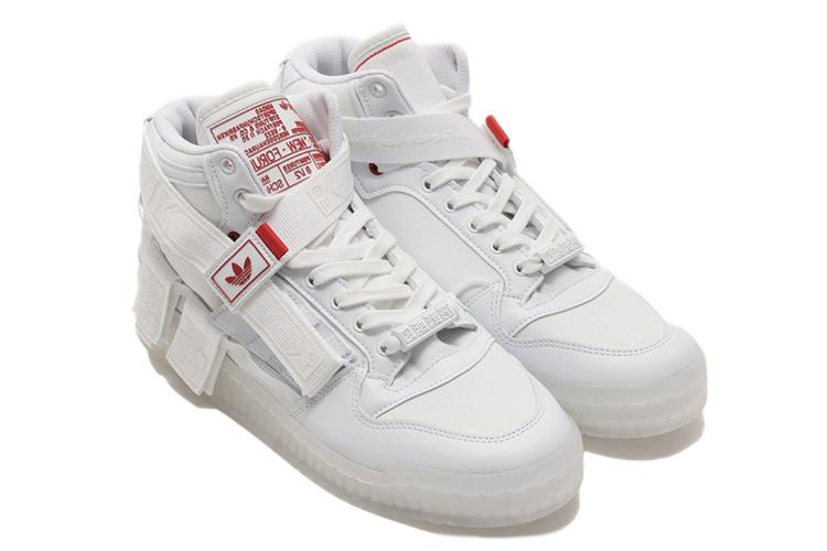 Кеды унисекс Adidas Forum Communicator Mid белые, 35 2/3 EU