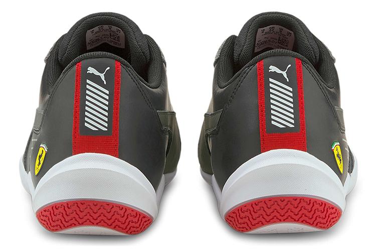 Кроссовки унисекс PUMA Scuderia Ferrari R Cat Machina Motorsport черные, 44 EU