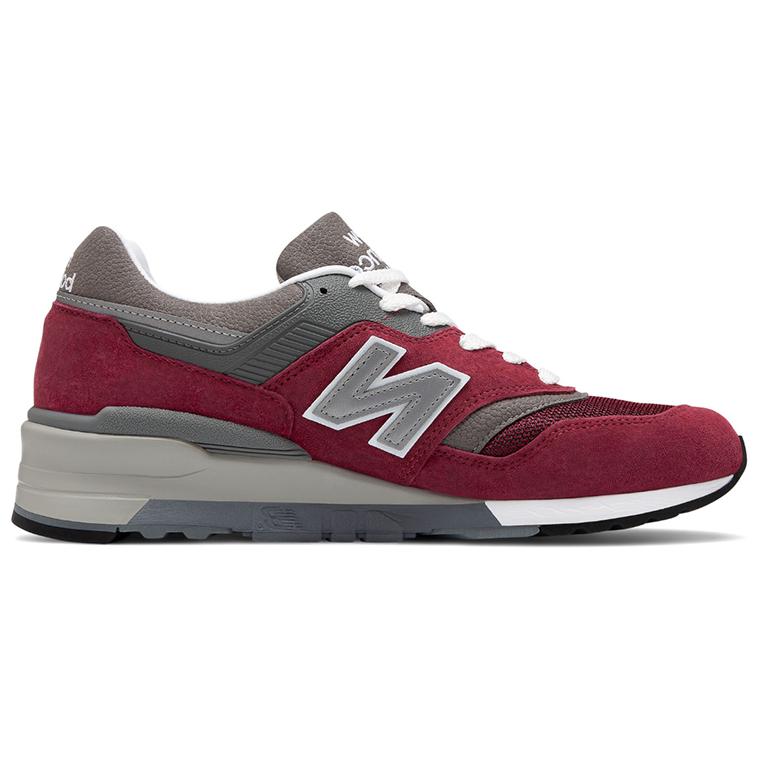 Кроссовки мужские New Balance 997 MiUSA burgundy grey, 43 EU