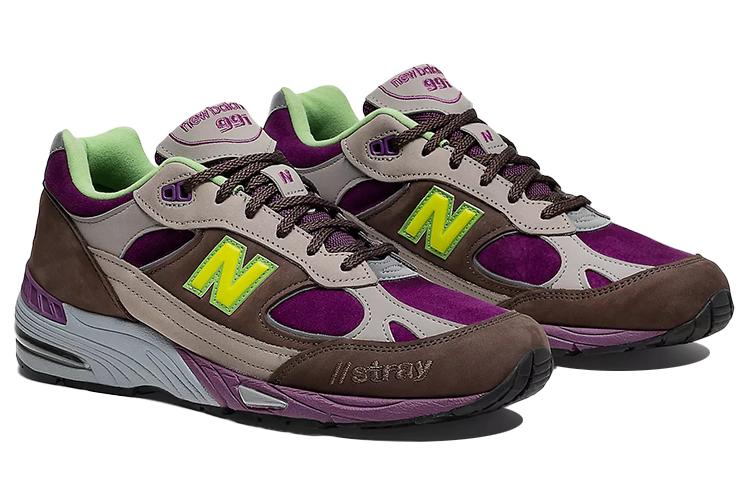 Кроссовки женские New Balance W991SRG коричневые, 36.5 EU