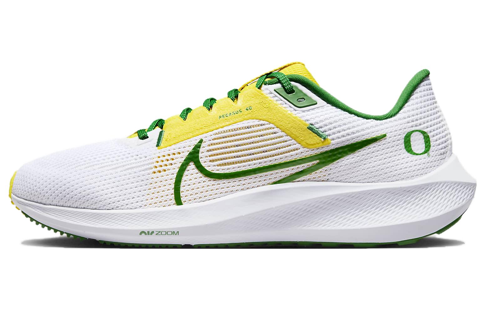Кроссовки мужские Nike Pegasus 40 Oregon белые, 43 EU
