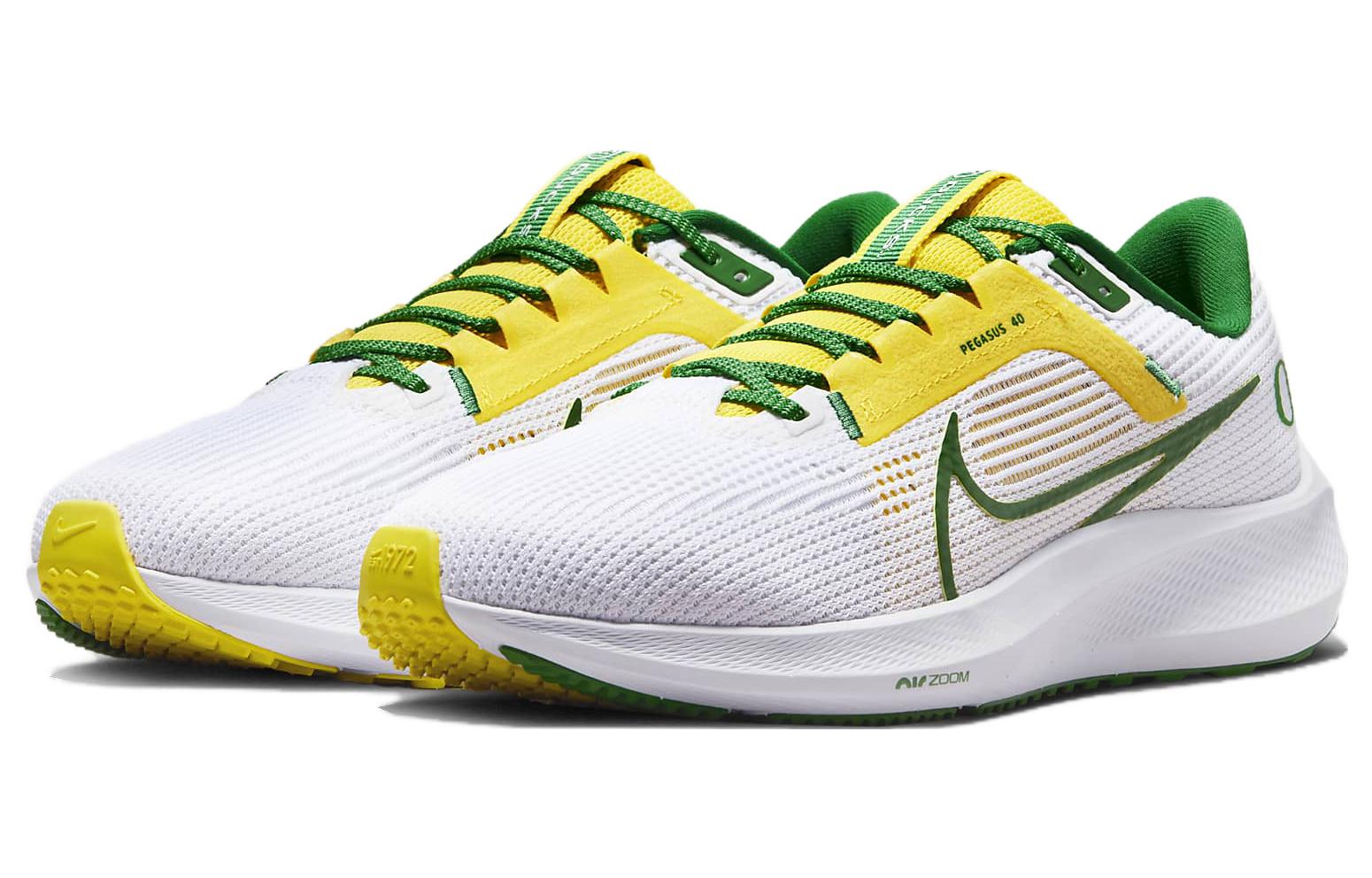 Кроссовки мужские Nike Pegasus 40 Oregon белые, 43 EU