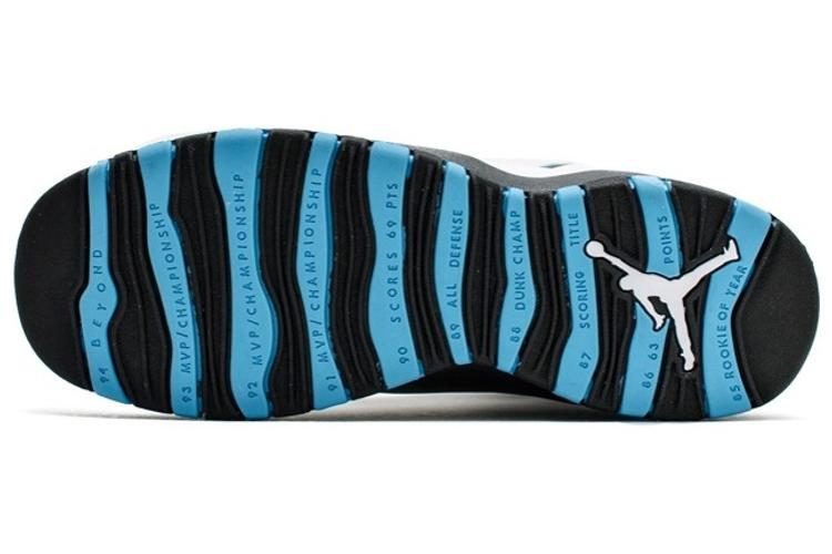 Кроссовки женские Jordan 10 Retro GS powder blue, 35.5 EU