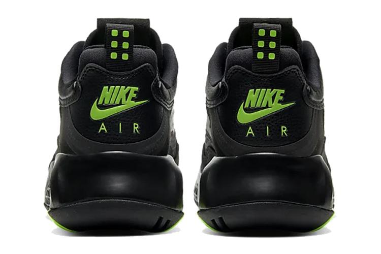 Кроссовки женские Air Jordan Max 200 черно-зеленые, 38 EU