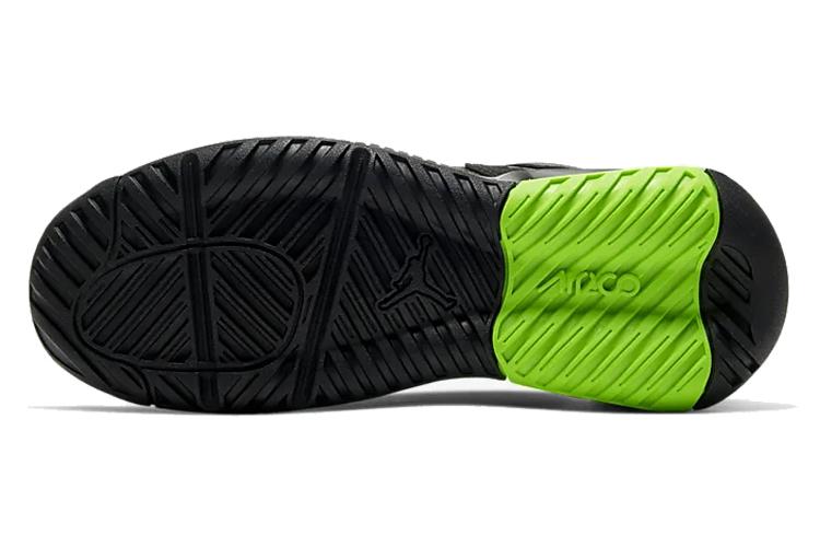 Кроссовки женские Air Jordan Max 200 черно-зеленые, 38 EU
