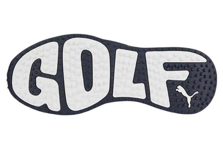 Гольф-кроссовки мужские PUMA GS Fast Low Top бело-розовые, 42.5 EU