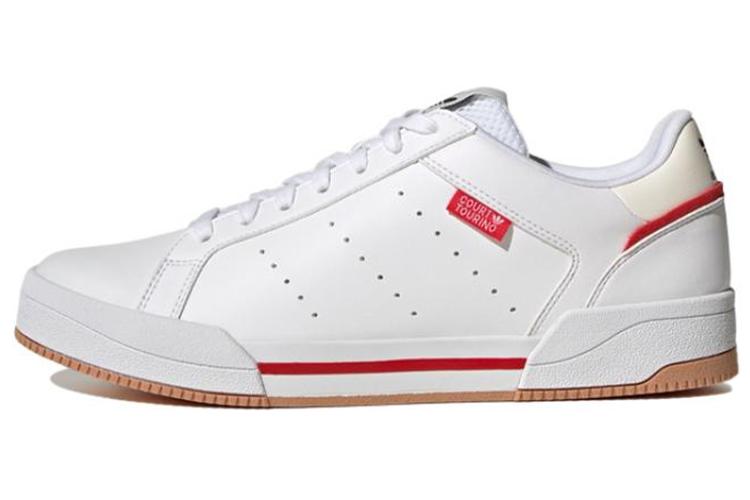 Кроссовки унисекс Adidas Originals Court Tourino белые, красные