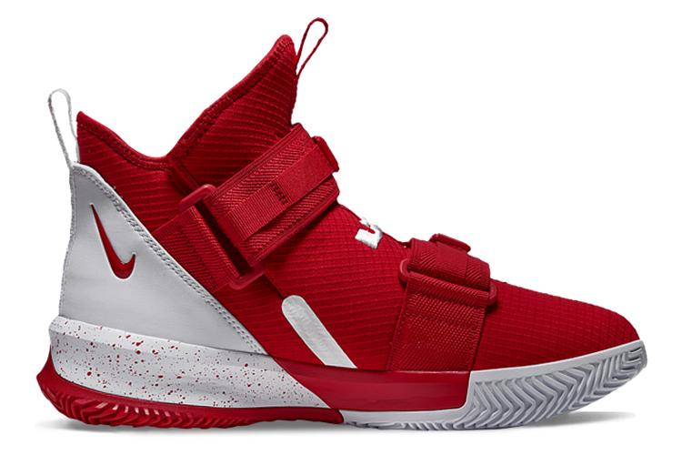 Кроссовки мужские Nike LeBron Soldier 13 Sfg Tb красные, 42.5 EU
